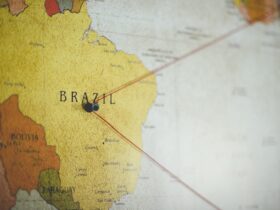 mapa da colonização do brasil